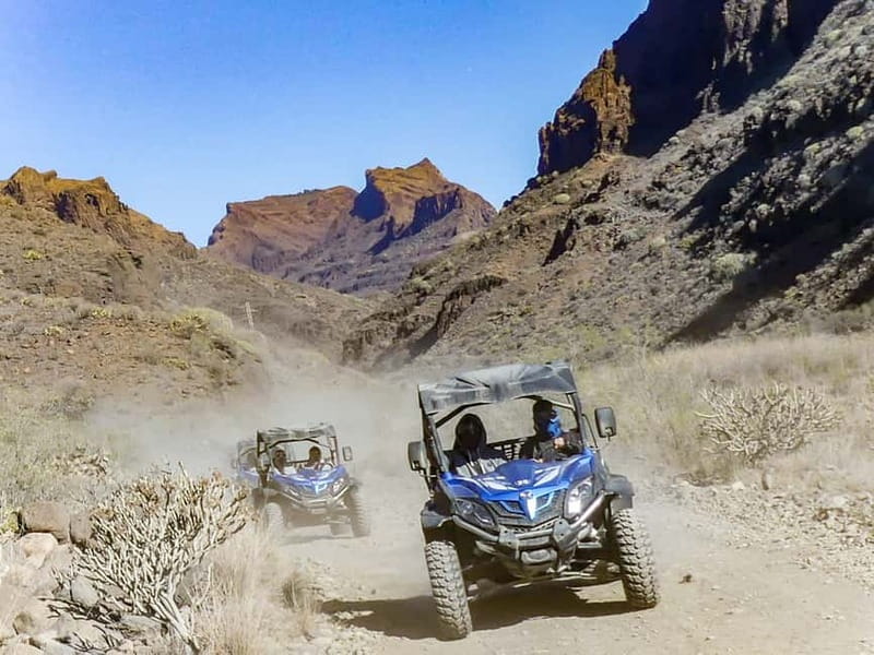 Gran Canaria Guided Buggy Tour - The dusty track and the real off-road section