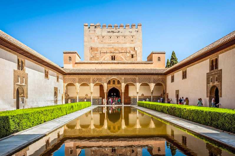 Granada: Alhambra and Nasrid Palaces Entry Ticket - Alcazaba: walls, towers, and views over Granada