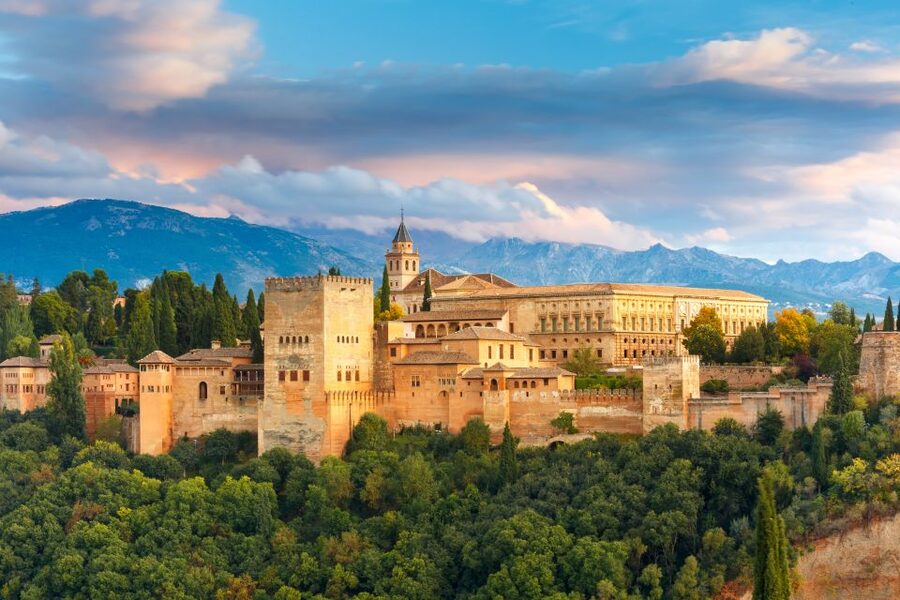 Granada: Alhambra and Nasrid Palaces Small Guided Tour - The Court of the Lions and the power of detail