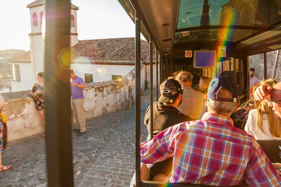 Granada City Train 1 or 2-Day Hop-On Hop-Off Ticket - Start at the Alhambra and work downhill
