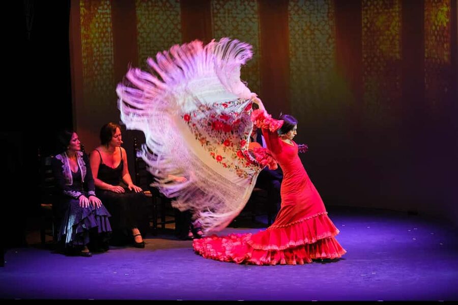 Granada: Flamenco Show "Sensaciones" at the Flamenco Theater Granada - Entering Teatro Flamenco Granada at Campo del Príncipe