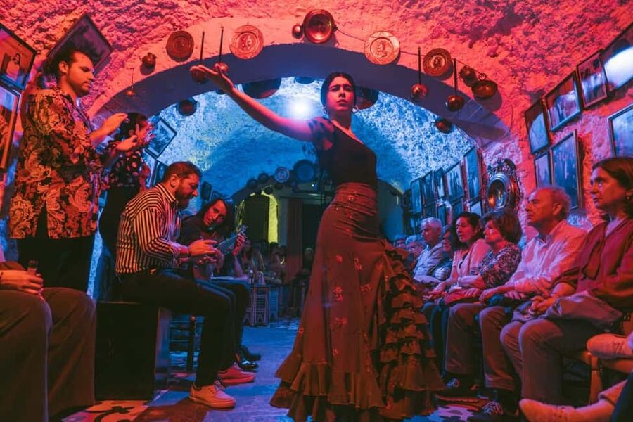 Granada: Los Amayas Cave Traditional Flamenco Show - Watching the dancers from close range
