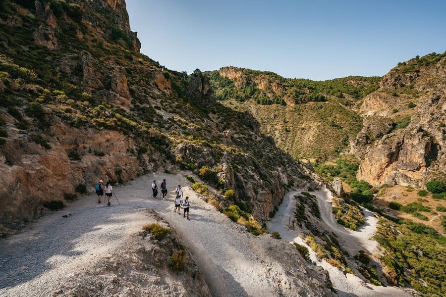 Granada: Los Cahorros de Monachil Canyon Hiking Tour - Following the Monachil River into the canyon