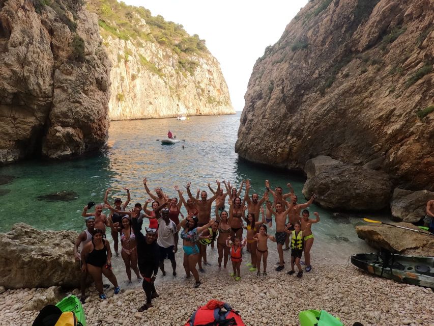 Granadella: Caló, Cova Llop Marí, and Ambolo Kayak Trip - Key points to know before you book