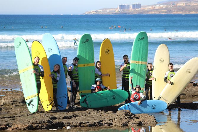 Group Surfing Lesson at Playa de las Américas, Tenerife - Key points to know before you book