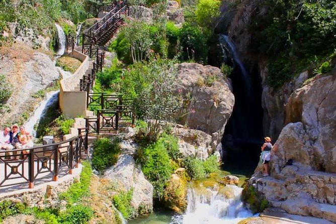 Guadalest & Algar Falls Excursion - From Albir, Benidorm & Calpe - Algar Falls, clear pools and hard stone steps