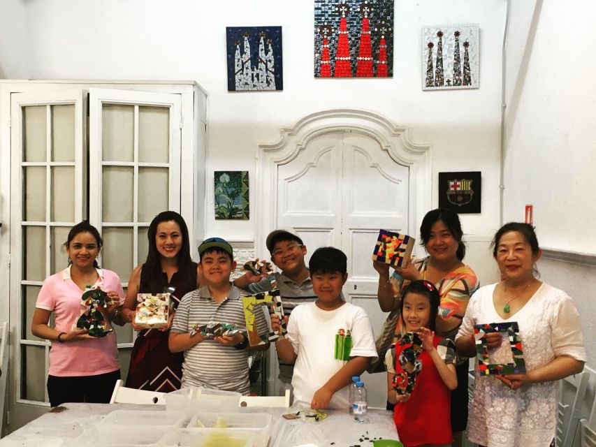 Guided Gaudí’s Trencadís Mosaic Workshop in Barcelona - Grouting and Collecting Your Barcelona Keepsake