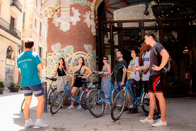 Historical and Modernist Bike Tour Barcelona - Riding from the Gothic Quarter to El Born
