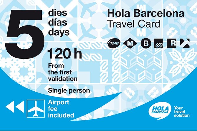 Hola Barcelona Travel Card - How the Price Works Out