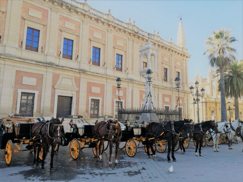 Horse-Drawn Carriage Ride Through Seville - Plaza de España, the highlight of the ride