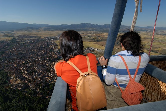Hot-Air Balloon Ride over Segovia with Optional Transport from Madrid - One hour above the cathedral, aqueduct, and Alcázar