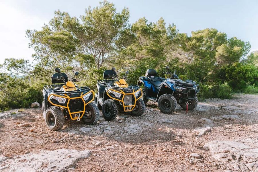 Ibiza: ATV Quad Sightseeing Excursion - Coastal cliffs, beaches, and photo stops