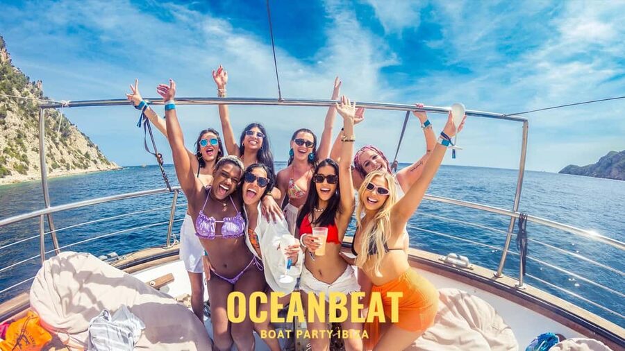 Ibiza: Ocean Club Boat Party with Premium Drinks, Food, & DJ - The welcome drink, muffins, and first hour