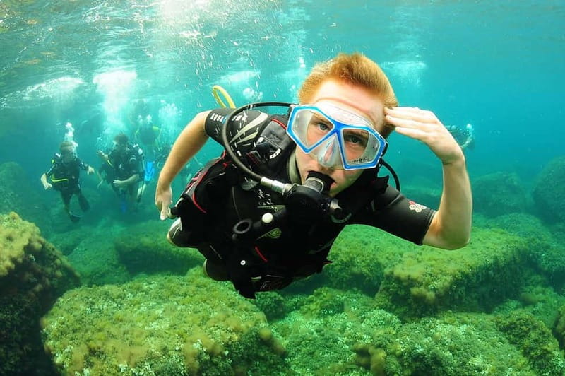 Ibiza Scuba Diving for Beginners and Snorkeling - The house reef at eight meters