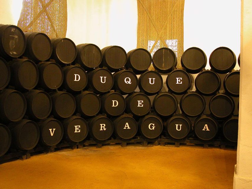 Jerez: Bodegas Álvaro Domecq Guided Tour with Wine Tasting - The Brandy Areas and Duque de Veragua Cellar