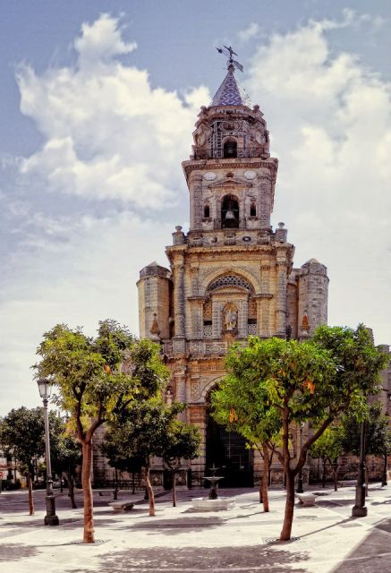 Jerez: Historic Center Guided Tour - Cathedral façades across three styles