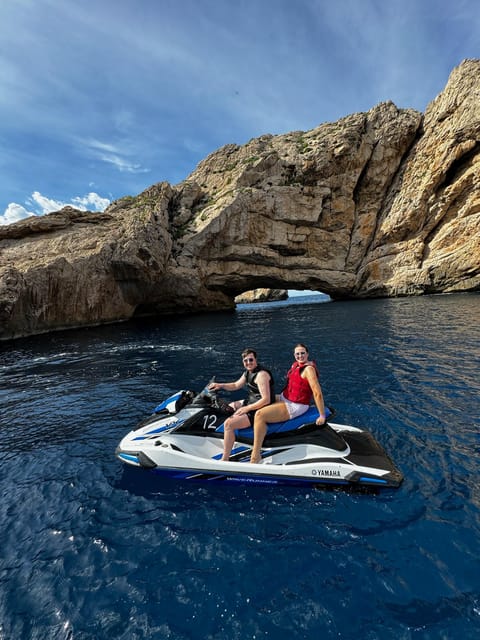 Jet Ski to Margaritas Islands from San Antonio - No License - Following Ibiza’s north coast for 25 minutes