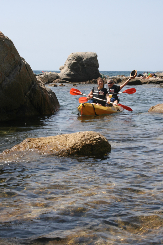 Kayak and Snorkel in Playa de Aro, Costa Brava - The snorkeling stop and what you may see