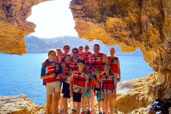 Kayak Paradise: Cala Portixol Snorkel, Cave & Cliff Jumping Tour - Starting at La Mar Blava at 9:00 a.m.