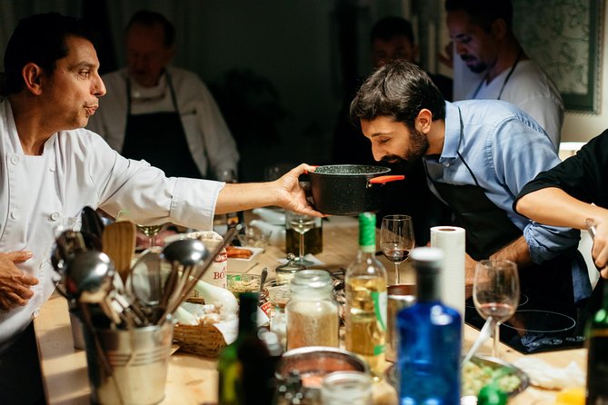 La Boqueria Market and Paella Cooking Class in Barcelona - An 18th-century apartment and a long communal meal