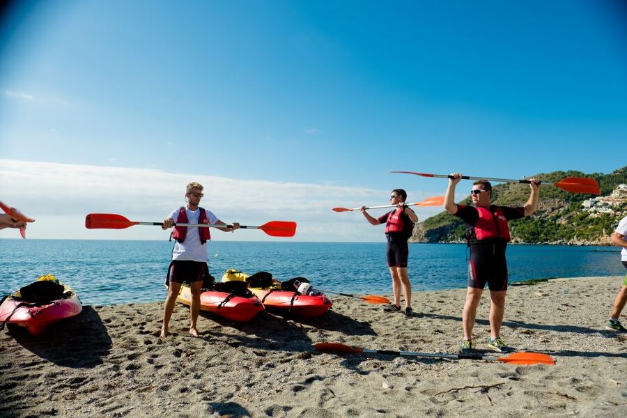 La Herradura: Cerro Gordo Natural Park Kayak & Snorkel Tour - Sea caves and coves reached by kayak