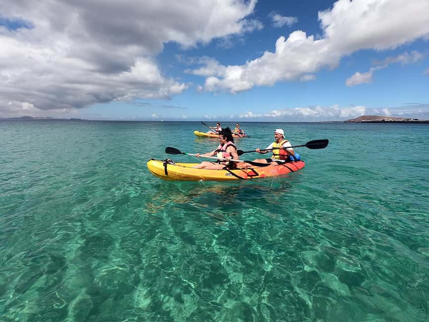 Lanzarote: Kayak and Snorkelling at Papagayo Beach - Snorkeling in clear water