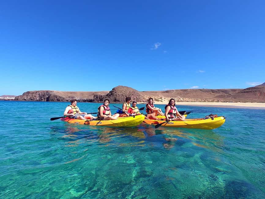Lanzarote: Kayak and Snorkelling at Papagayo Beach - What the guides add to the trip