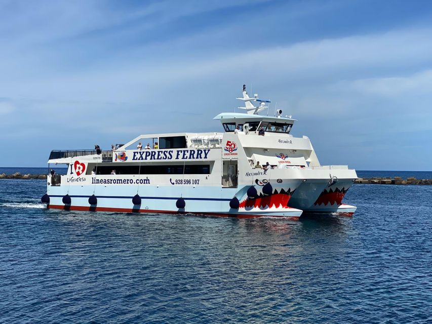 Lanzarote: Return Ferry to La Graciosa with Bus Pickup - Why La Graciosa makes a good day away from Lanzarote