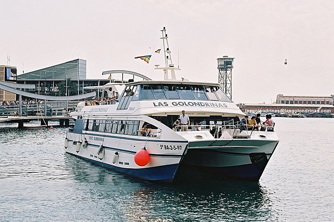 Las Golondrinas Barcelona 60-min Boat Tour - Key points to know before you sail