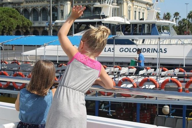 Las Golondrinas Barcelona 60-min Boat Tour - The view from the upper deck