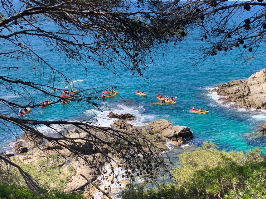 Lloret de Mar: 3-Hour Kayak and Snorkel Tour on Costa Brava - Returning to Fenals Beach after three hours