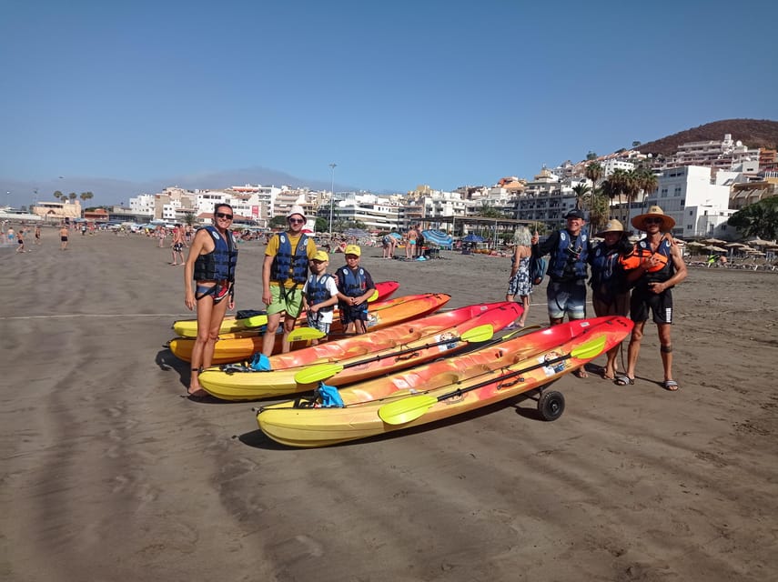 Los Cristianos: Kayak & Snorkel Tour with turtles and photos included - Meeting at El Carmen 4