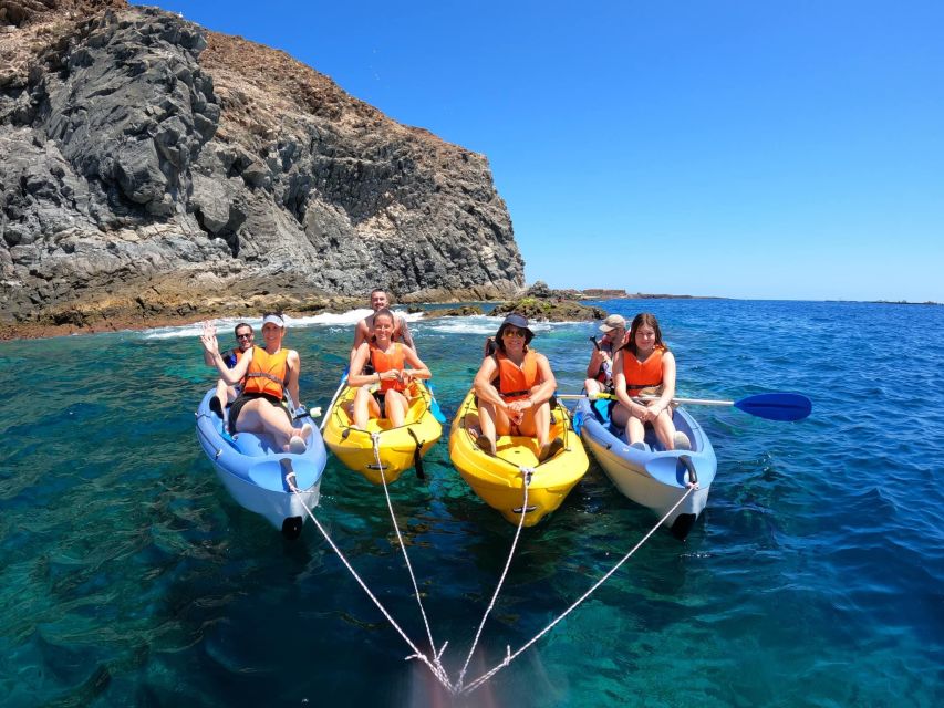 Los Cristianos: Kayaking and Snorkeling with Marine Wildlife - Setting out from Rays Bay in Los Cristianos