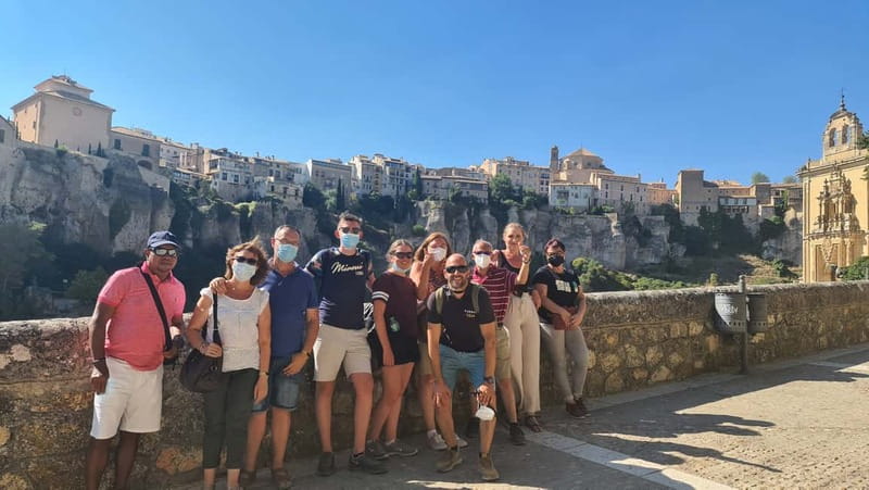 Madrid: Cuenca Day Tour with or without Enchanted City - Cuenca’s upper town and the descent to the bridge