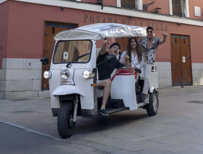 Madrid: Eco-Friendly, Private, and Unique Tuk Tuk Experience - Key points about this Madrid tuk-tuk ride