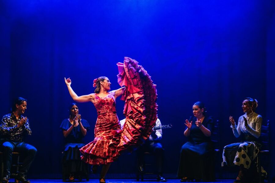Madrid: "Emociones" Live Flamenco Performance - Arriving at Teatro Flamenco Madrid