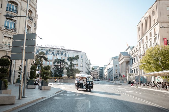 Madrid Express Tour with Local Guide in Eco Tuk Tuk Private - The Prado Museum and the Jerónimos Church