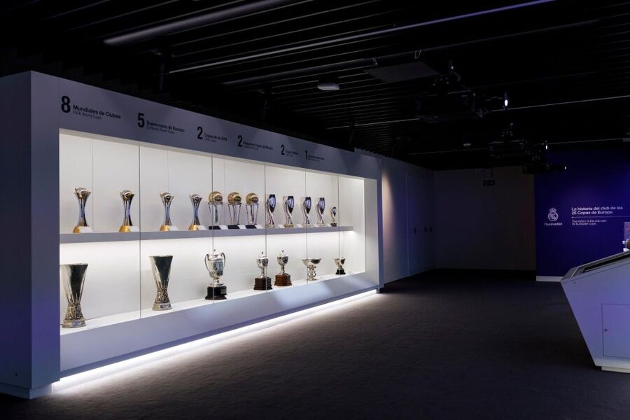 Madrid: Guided Tour of Bernabéu Stadium - Trophy displays and the Champions League photo stop