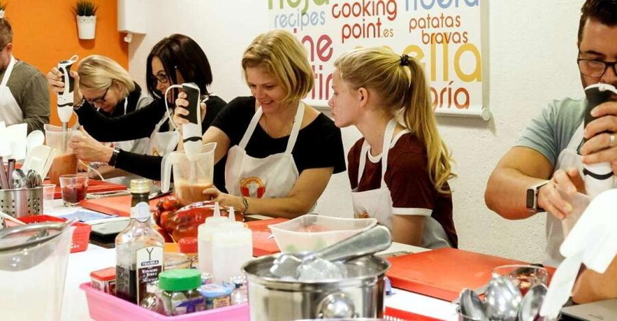 Madrid: Half-Day Spanish Cooking Class - Making five tapas for an evening meal