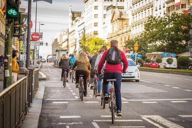 Madrid Highlights Bike Tour - Starting beside El Retiro Park