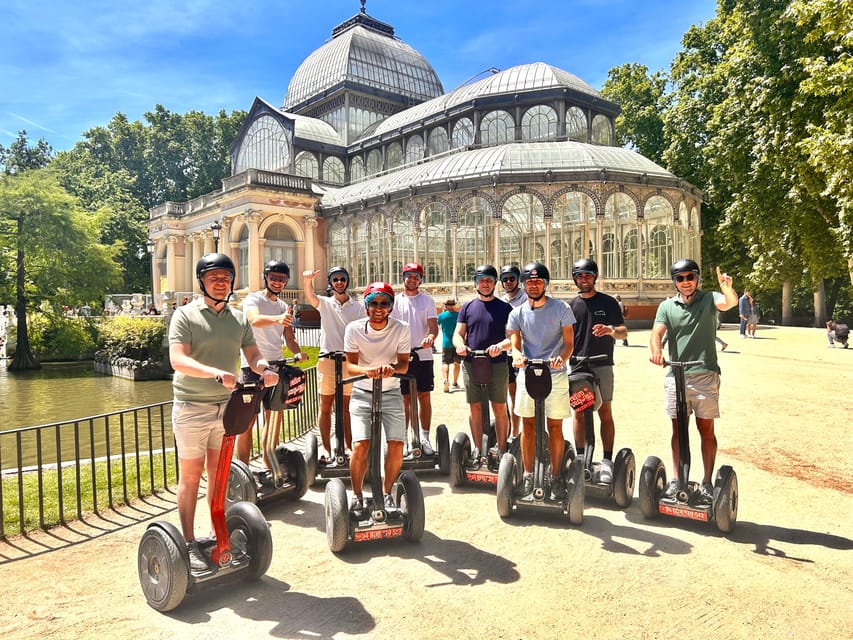 Madrid: Iconic Retiro Park Segway Tour - Key points to know before booking