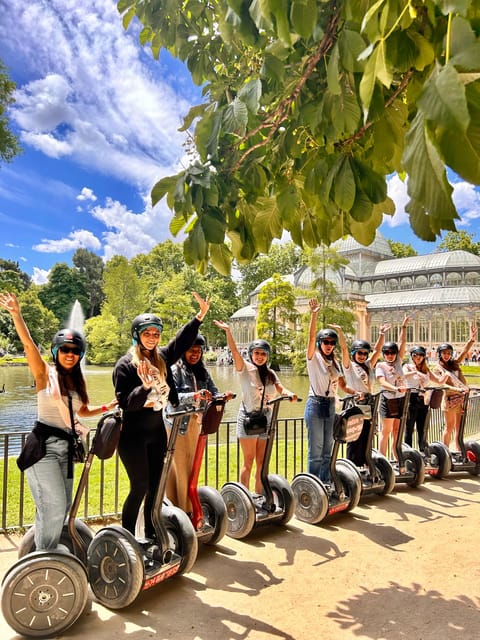 Madrid: Iconic Retiro Park Segway Tour - Cecilio Rodríguez Gardens and their peacocks