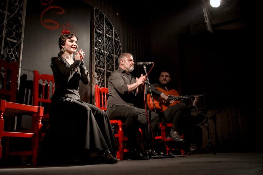 Madrid: Local Flamenco Show at El Cortijo - The flamenco performance: guitar, voice, and footwork