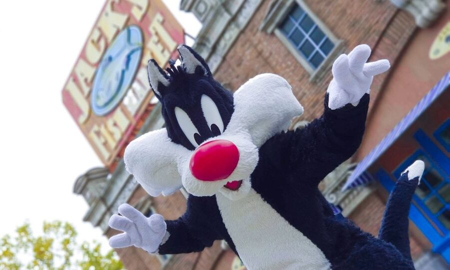 Madrid: Parque Warner Ticket and Roundtrip Transportation - Cartoon Village for younger children
