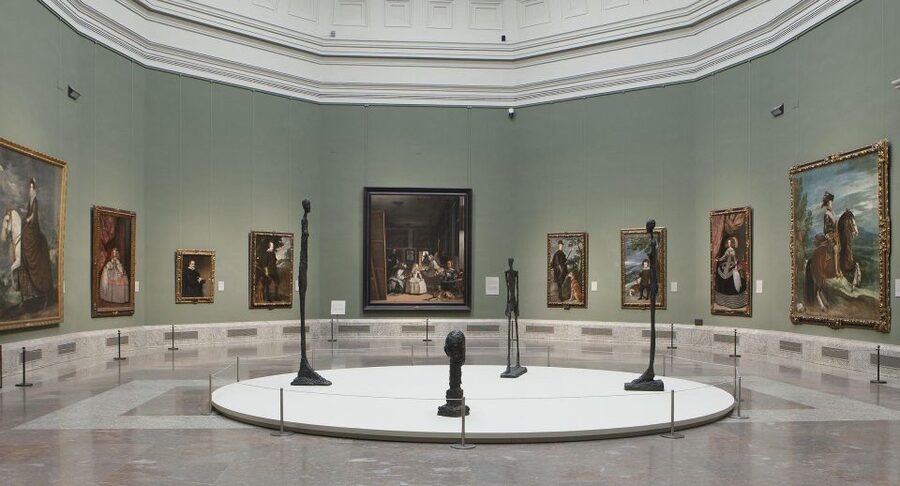 Madrid: Prado Museum Small Group Guided Tour - Meeting the guide by Goya’s statue