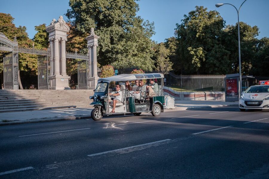 Madrid: Private City Tour by Eco Tuk Tuk - Almudena Cathedral and the Royal Palace finish