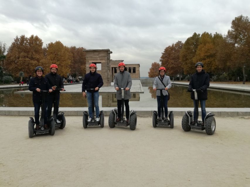 Madrid Private Segway tour. Retiro Park - Centro Historico - Royal Madrid, Almudena Cathedral, and Templo de Debod