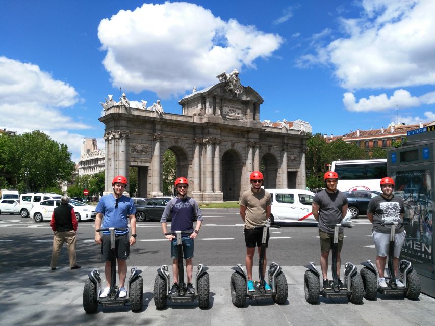 Madrid Private Segway tour. Retiro Park - Centro Historico - The ride to Retiro: fun with a little tension