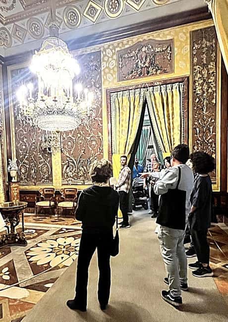 Madrid: Royal Palace Guided Tour with Entry Ticket - Charles III’s private rooms and Gasparini’s decoration