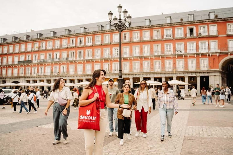 Madrid: Ultimate Food Tour of Local Markets & Tapas - Casa Revuelta and the Plaza Mayor calamari sandwich